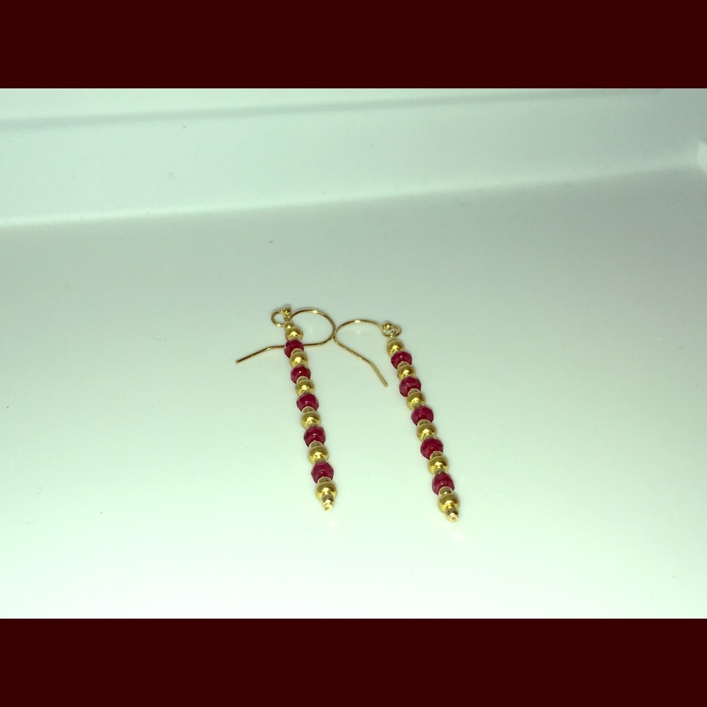 Ruby Earrings